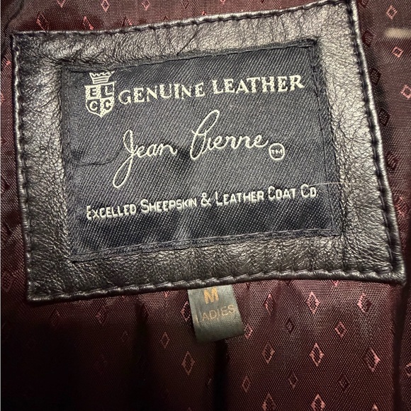 Vintage Jean Pierre Genuine Leather Jacket – Women’s M - Picture 7 of 13